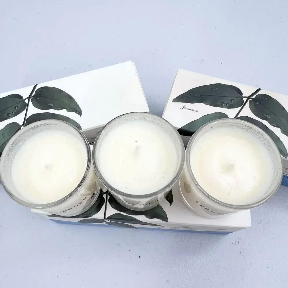 VINTAGE Kenneth Turner London 9 Votive Fragranced Calming Bath Candles